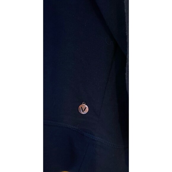 Livi Lane Bryant Sweatshirt Size 18 / 20 Black Raglan Sleeve Pass through Pocket - Picture 4 of 10